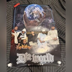 D12 World Eminem Shady Records Vintage 2004 Funky Poster #6607 D-12 20 X 16